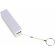 powerbank de plastico de 2000 mah con llavero personalizado blanco