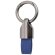 Llavero Turón de metal y PU con grabación láser personalizable Azul royal detalle 12