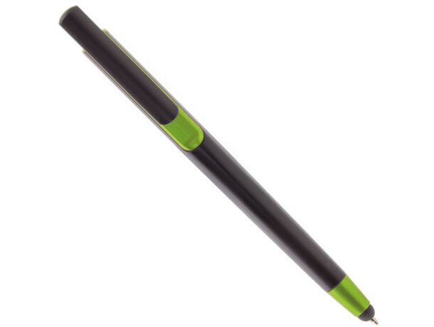 Boligrafo rumbo con touch verde