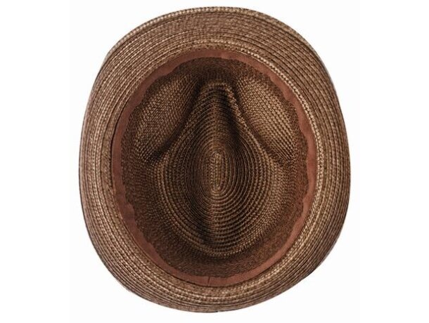 Sombrero grueso de paja ala corta