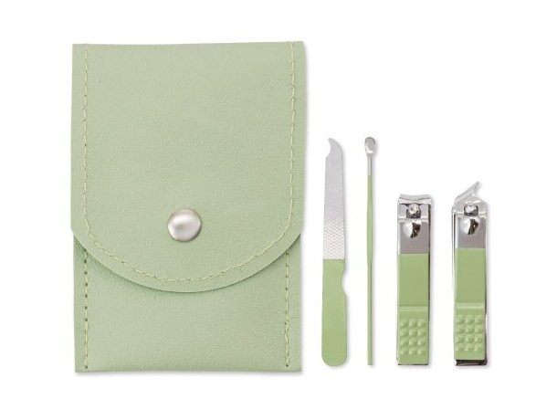 Set de manicura Primor con estuche PU y herramientas de acero detalle 13