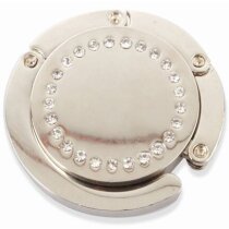 Cuelgabolsos plegable con brillantes de fantasia personalizada