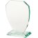 Trofeo de cristal con base 12.5x16 cm para grabar personalizado