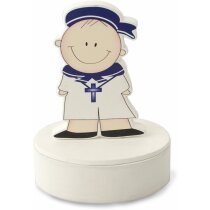 Cajita comunión niño imantada personalizada Cajita comunión niño imantada personalizada