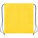 Bolsa saco de nonwoven personalizada amarilla