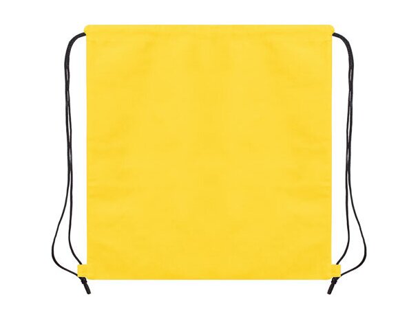 Bolsa mochila non woven Tanger personalizada amarilla