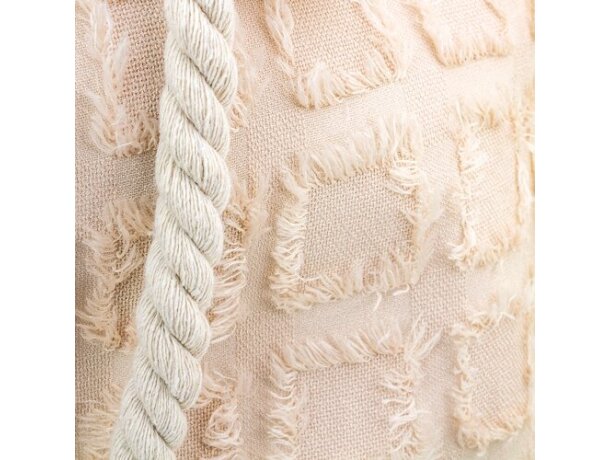 Bolsa Nature Elba de poliéster reciclado y algodón detalle 3