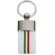 Llavero cinturon bandera Derex Italia/blanco detalle 7