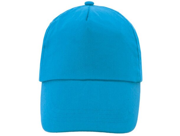 Gorra algodón peinado premium Narón azul medio