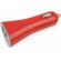 Cargador de coche doble usb blanco grabado rojo