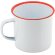 Mug sublimacion Retro rojo