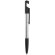 Boligrafo touch 7 funciones plata