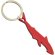 Llavero Aluminio Tiburon Shark Rojo