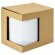 Caja kraft para taza con grabación personalizada detalle 4