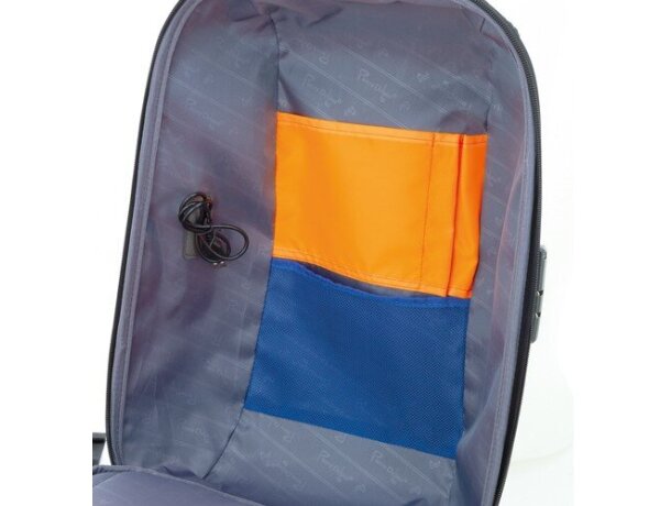 Mochila semirrígida Mayer Pierre Delone con puerto USB detalle 4