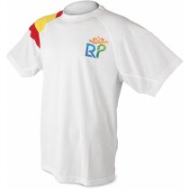 Camiseta Galdana técnica con poliéster transpirable y secado
