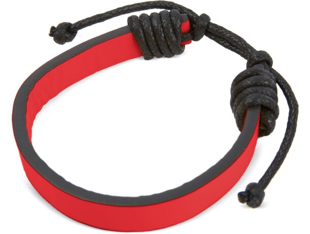 Pulsera polipiel ajustable Arcos verde