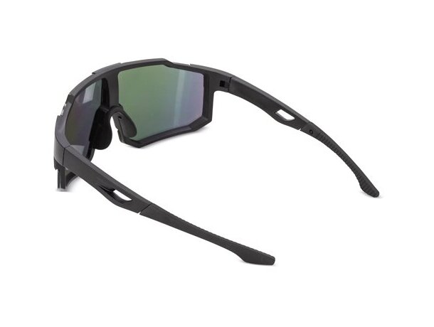 Gafas deportivas Olympia con protección UV400 y lentes espejo Negro detalle 8