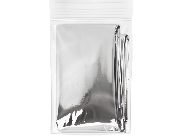 Manta térmica Life aluminizada 160x210cm protección frío detalle 1