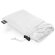 Poncho plegable Bross con bolsa rPET para campañas corporativas Blanco detalle 15