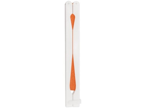 Abanico plegable Tamba con personalización digital Naranja detalle 8