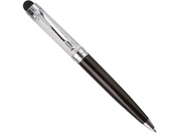 Bolígrafo semitransparente para tablet pierre delene negro
