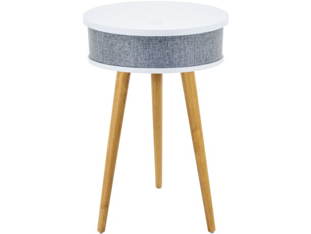 Mesa altavoz bluetooth con carga inalámbrica Monymax negro