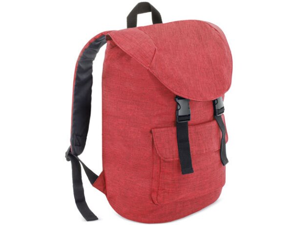 Mochila doble proteccion ordenador burdeos