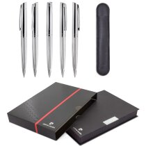 Bolígrafo acero ondulado Pierre Cardin Sancti