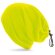 Braga polar con gorro plus quality amarillo fluorescente