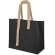 Bolsa algodón Diya resistente con bolsillo interior Negro
