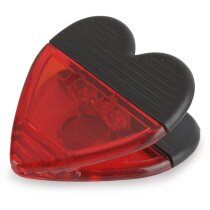 Imán plástico pinza con forma de corazón