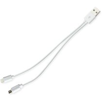 Cargador conexion micro usbreon blanco