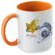 Mug sublimacion Cartagena naranja