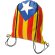 Bolsa mochila 210t independentista catalana barata