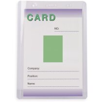 Porta acreditaciones Fene PVC para personalizar