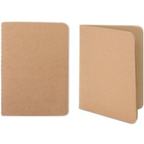 Libreta compacta personalizable cartoncillo natural