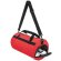 Bolsa deporte con zapatero Fitness en poliéster 100% Rojo detalle 9