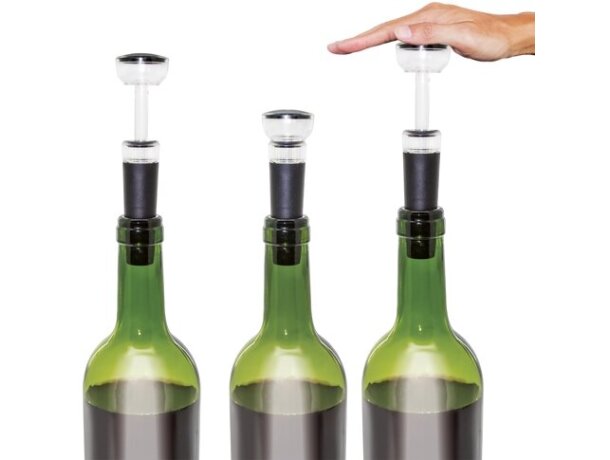 Set vino premium Salentino con sacacorchos eléctrico detalle 3