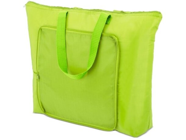 Bolsa nevera plegable Simba con forro de aluminio Pistacho detalle 32