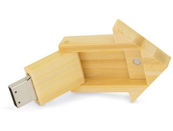 Usb casa de bambú 32gb Resident