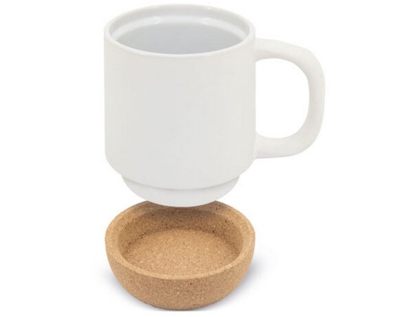 Mug ceramica soff blanco