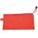 Bolsa pequeña de pvc con cremallera personalizada roja