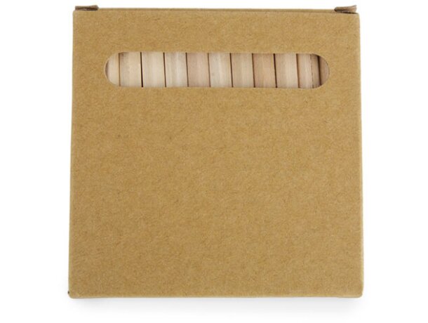 Caja para colorear con lápices