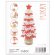 Arbolito navideño RPET y madera reciclada Pukky 18cm Rojo detalle 4