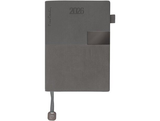 Agenda Pierre Cardin profesional con placa personalizable Azul marino detalle 17