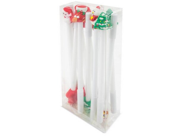 Set de boligrafos navideños (4 modelos)