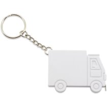 Llavero flexómetro de plástico con forma de camión