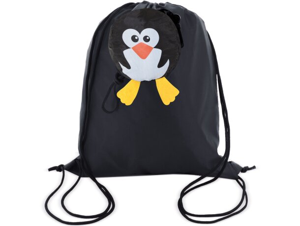 Mochila plegable pingüino