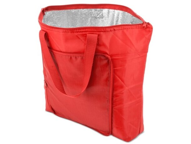 Bolsa nevera plegable Simba con forro de aluminio Rojo detalle 40